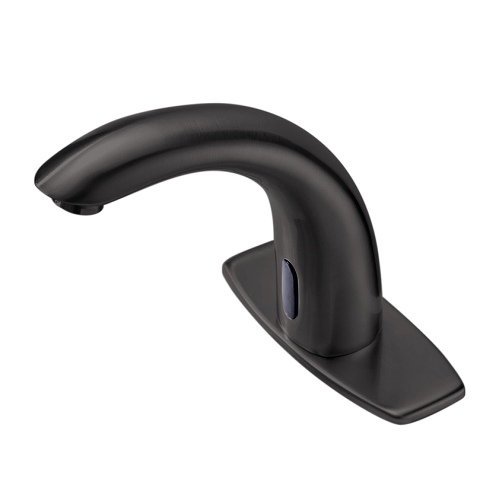 Fontana Lima Commercial Black Automatic Faucet
